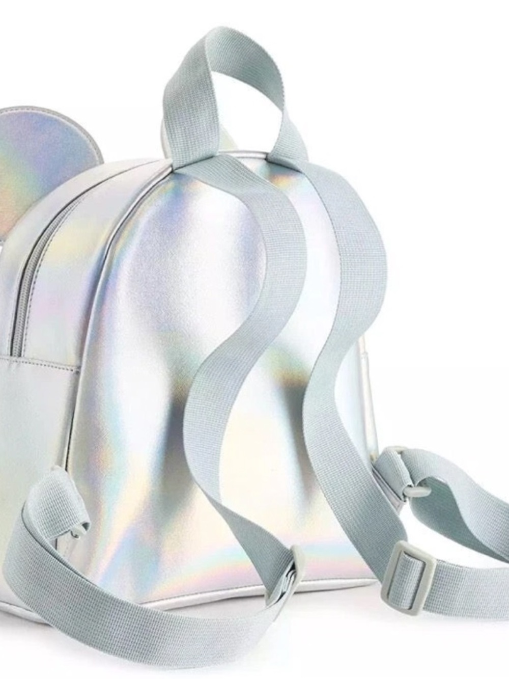 Disney 100 Minnie Mouse Iridescent Pearl Mini Backpack – NWT ✨ - Picture 2 of 11